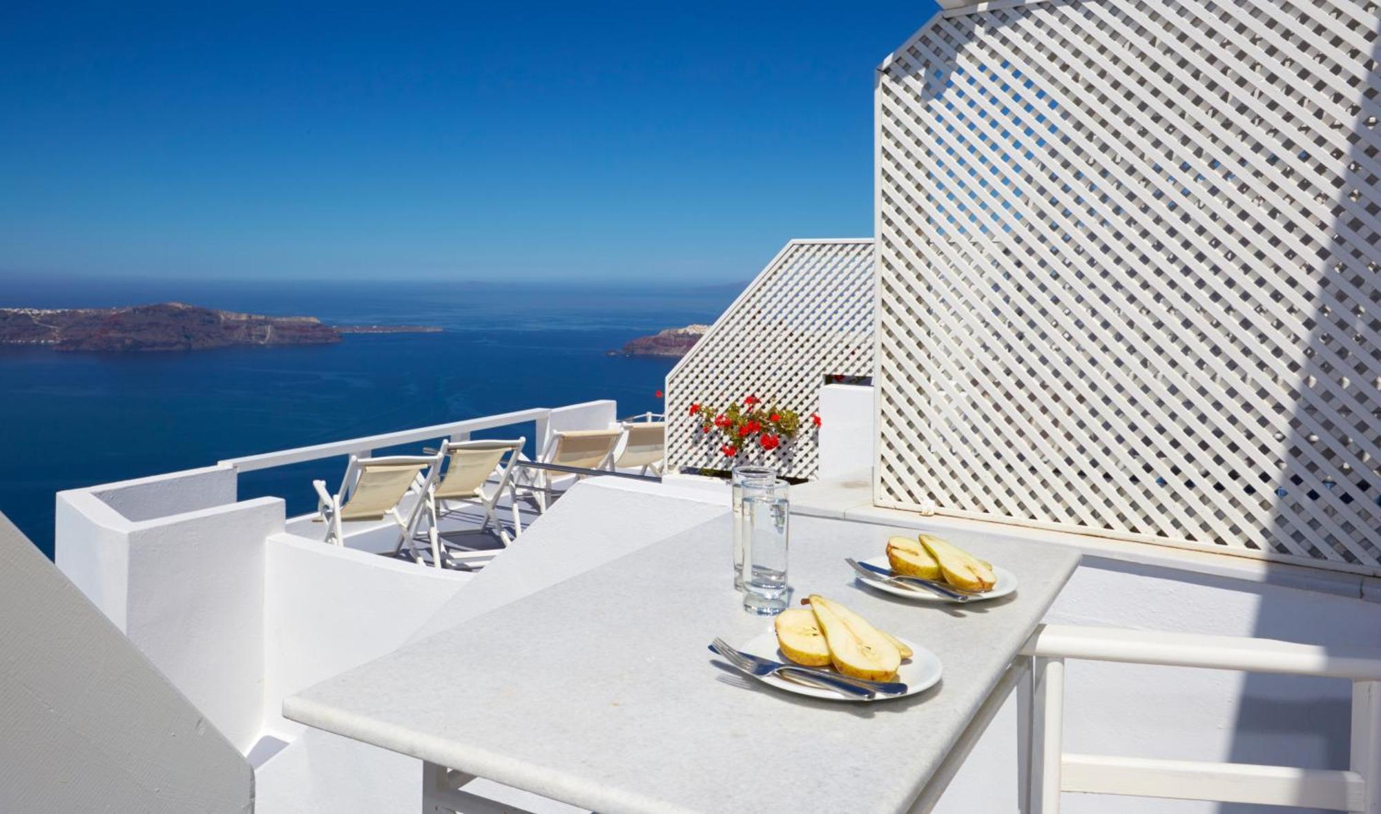 Whitedeck Santorini Otel Imerovigli  Dış mekan fotoğraf
