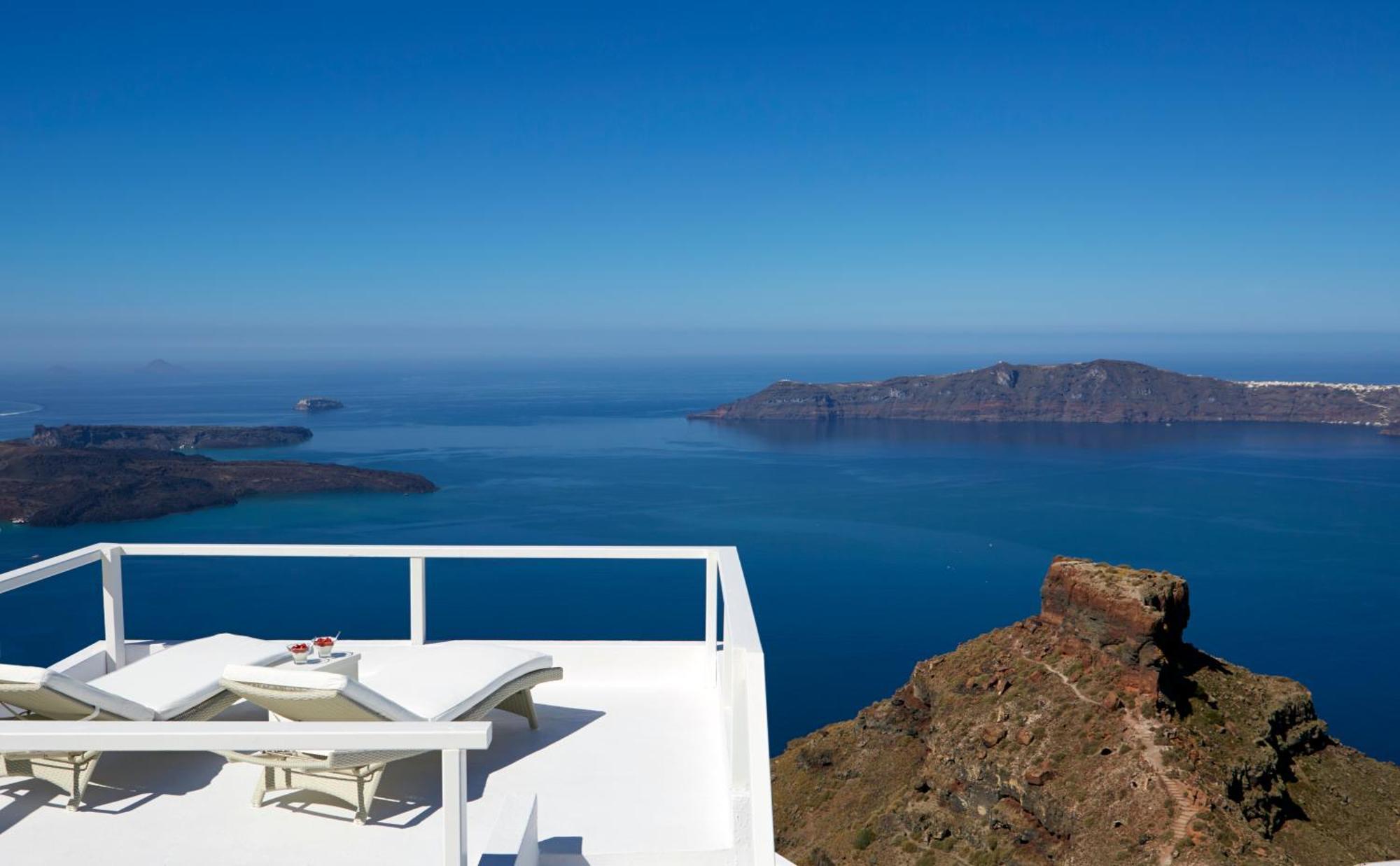 Whitedeck Santorini Otel Imerovigli  Dış mekan fotoğraf