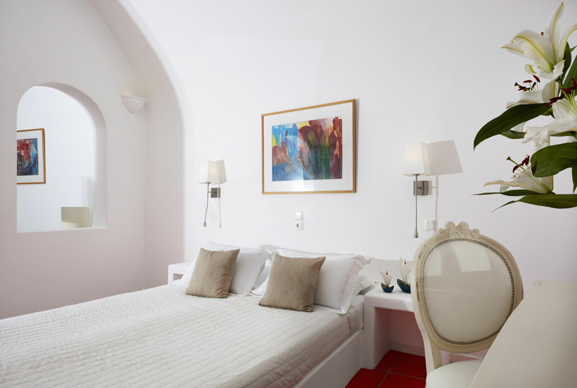 Whitedeck Santorini Otel Imerovigli  Dış mekan fotoğraf
