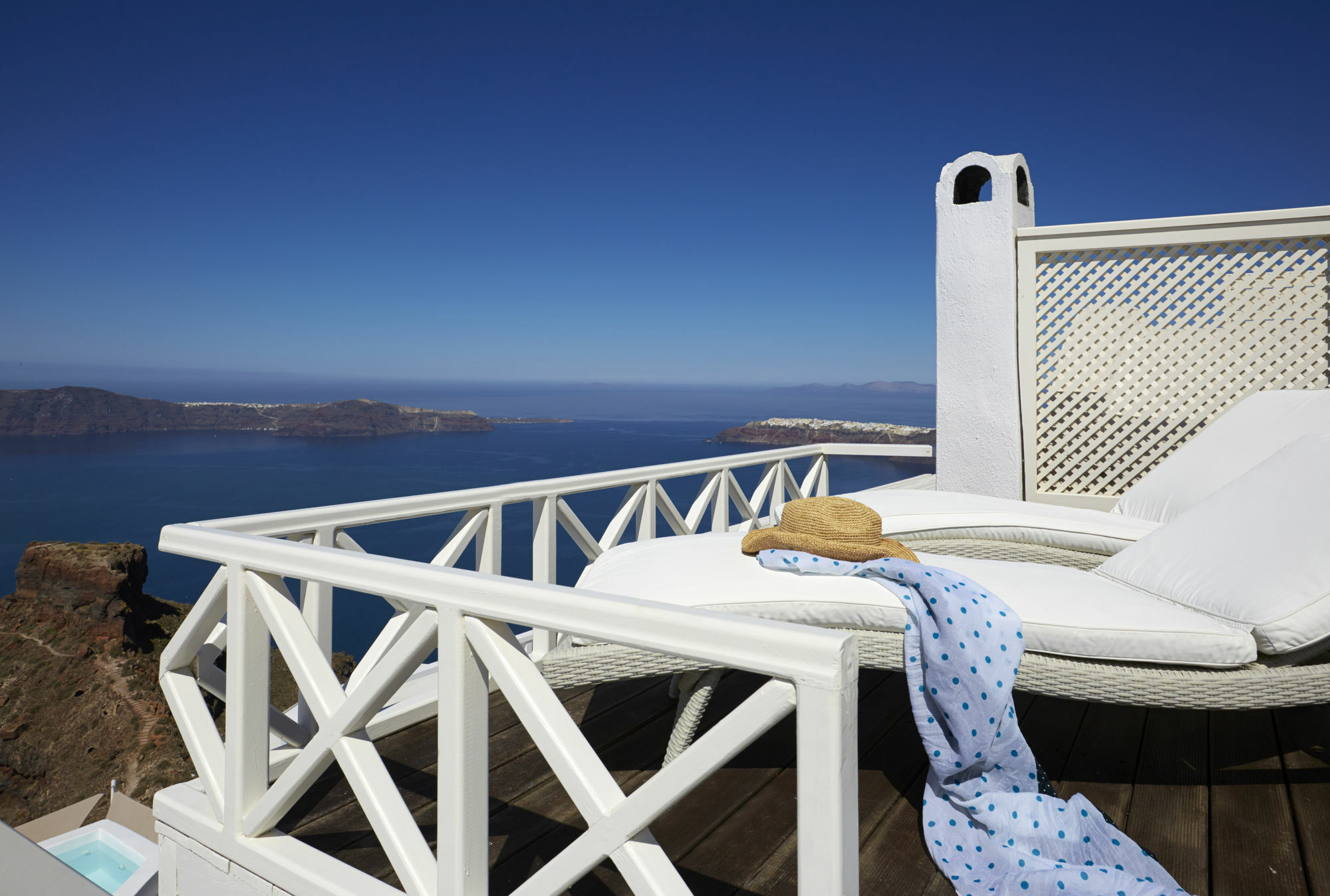 Whitedeck Santorini Otel Imerovigli  Dış mekan fotoğraf