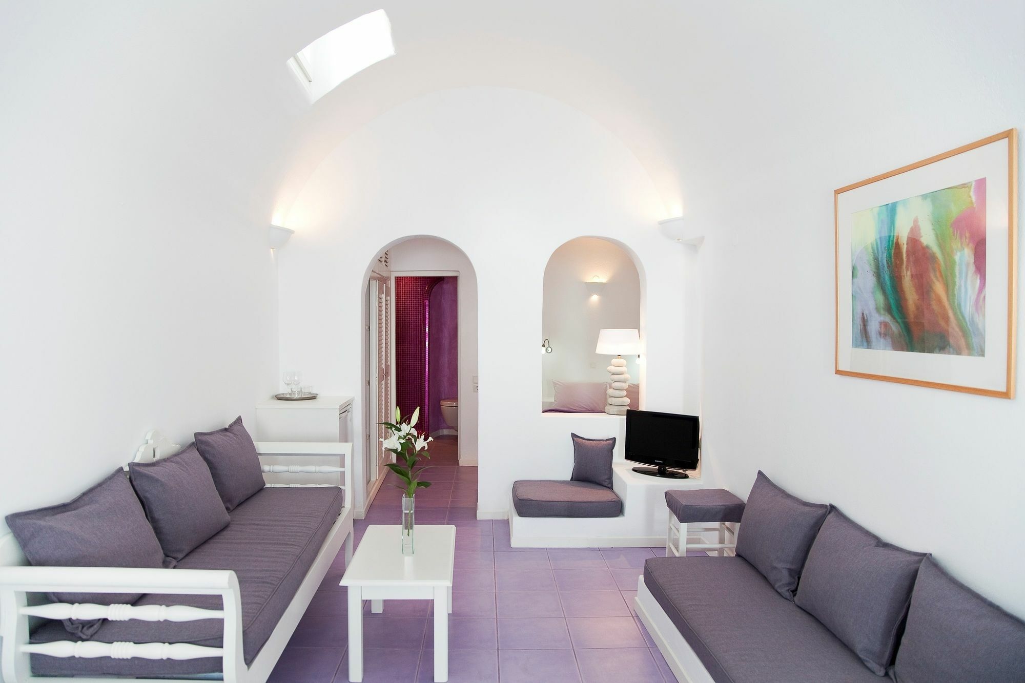 Whitedeck Santorini Otel Imerovigli  Dış mekan fotoğraf